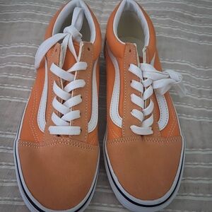 Vans Melon and White Old Skool